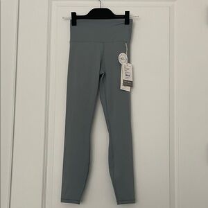High-Waisted Blue/Grey Leggings